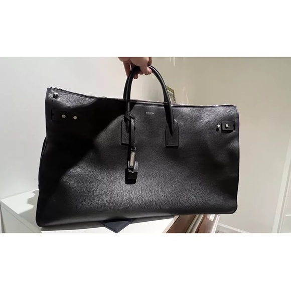SAINT LAURENT
Sac de Jour Duffle 48h leather travel - Picture 12 of 15